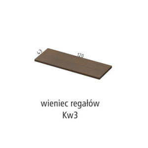 ANTRAX KINETIK Wieniec regałów Kw3