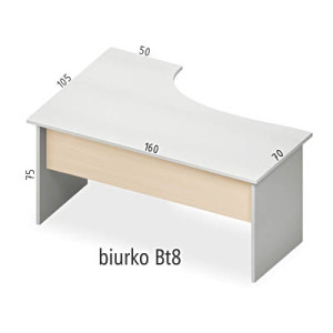 ANTRAX QR Biurko Bt8