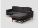 CUSTOMFORM  sofa SCANDIC narożnik  2 os. z szelongiem P