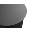 CUSTOMFORM stolik OLI METAL 50 okrągły czarny,biały