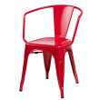 Krzesło Paris Arms inspirowane Tolix