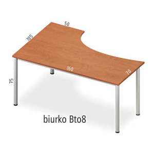 ANTRAX TOGAR Biurko Bto8