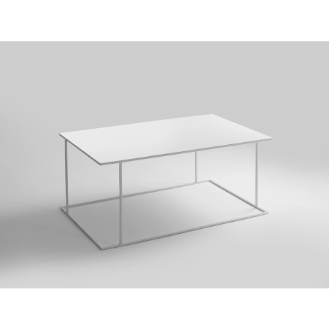 CUSTOMFORM stolik WALT METAL 100×60 biały,czarny