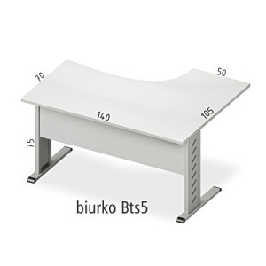 ANTRAX ALFATECH Biurko na stelażu Bts5