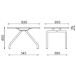 NOWY STYL Stolik CONECT TABLE