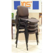 NOWY STYL Krzesło ISO black/chrome PROMO 