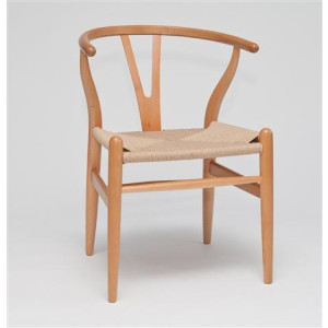 Krzesło Wicker inspirowane Wishbone