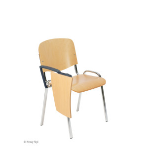 NOWY STYL Krzesło ISO wood TR-xx chrome