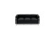 D2 Sofa 3-osobowa Soft GC czarna skóra