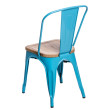 D2 Krzesło Paris Wood niebieski jesion