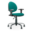 NOWY STYL Krzesło biurowe SMART R3D steel01 chrome z mechanizmem CPT