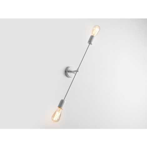 CUSTOMFORM lampa TWIGO WALL 2L biały/czarny