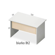 ANTRAX QR Biurko Bt2