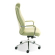 NOWY STYL Fotel gabinetowy SONATA LUX HRU steel28 chrome z mechanizmem Multiblock