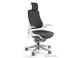 UNIQUE Fotel obrotowy WAU biały BL418 BLACK