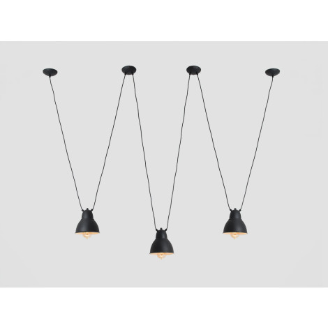 CUSTOMFORM lampa COBEN HANGMAN 3 biały/ czarny