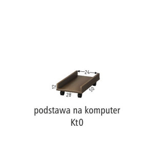 ANTRAX QR Podstawa na komputer Kt0
