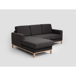 CUSTOMFORM  sofa SCANDIC narożnik  2 os. z szelongiem L