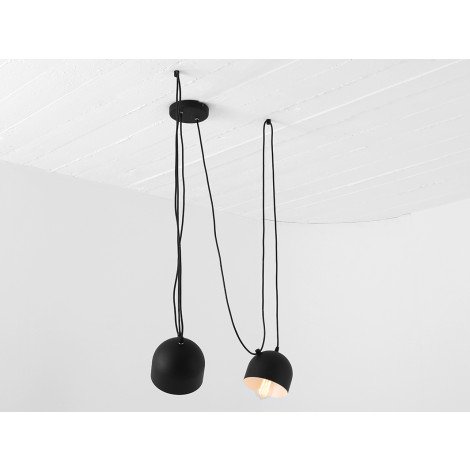 CUSTOMFORM lampa POPO 2 biały/czarny