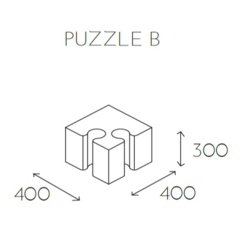 L.KLEIBER Pufa PUZZEL A