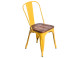 D2 Krzesło Paris Wood żółty sosna