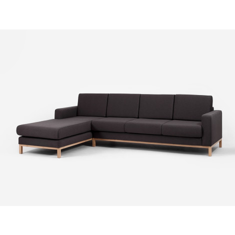 CUSTOMFORM  sofa SCANDIC 3 os. narożnik z szelongiem L