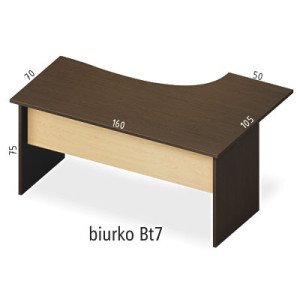 ANTRAX QR Biurko Bt7