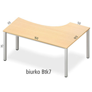 ANTRAX TEXAR Biurko Btk7