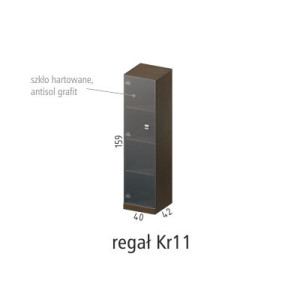 ANTRAX KINETIK Regał Kr11