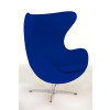Fotel Jajo niebieski kaszmir 23 Premium