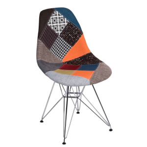 D2 Krzesło P016 DSR patchwork kolorowy