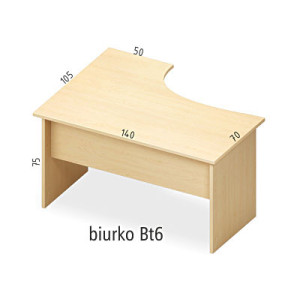ANTRAX QR Biurko Bt6