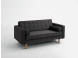 CUSTOMFORM  sofa TOPIC WOOD 2 os. rozkładana
