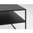 CUSTOMFORM stolik TENSIO 2 FLOOR METAL 80 – czarny,biały