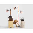 CUSTOMFORM lampa SHERLOCK TABLE miedziany