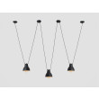 CUSTOMFORM lampa COBEN HANGMAN 3 biały/ czarny