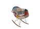 D2 Krzesło P018 RAR patchwork kolorowy