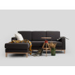 CUSTOMFORM  sofa SCANDIC narożnik  2 os. z szelongiem P