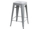 D2 Hoker Paris 75cm szary insp. Tolix