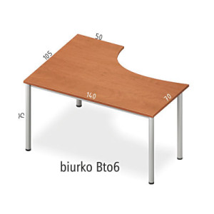 ANTRAX TOGAR Biurko Bto6