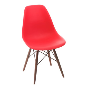 D2 Krzesło P016W PP czerwone/dark