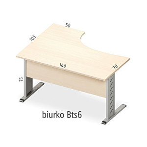 ANTRAX ALFATECH Biurko na stelażu Bts6
