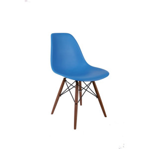 D2 Krzesło P016W PP niebieskie/dark