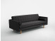 CUSTOMFORM  sofa TOPIC WOOD 3 os. rozkładana