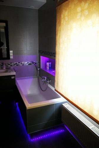 Oświetlenie wanny i kabiny prysznicowej